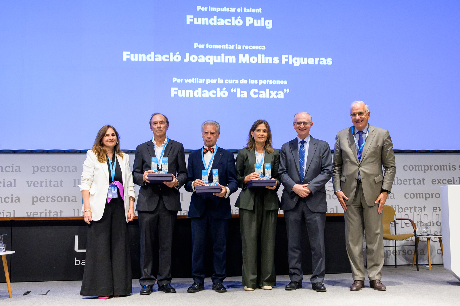 La Fundació Puig rep un reconeixement per la seva trajectòria de col·laboració amb UIC Barcelona durant el Thank U Day 2025